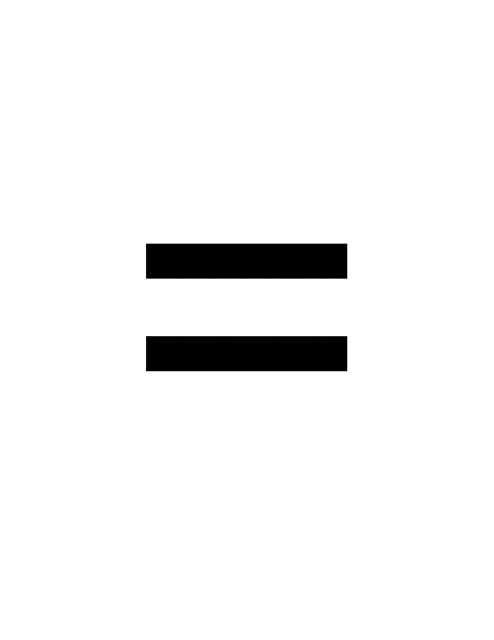does not equal symbol twitter