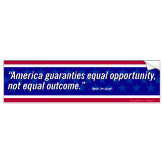 324x324 Equal Opportunity Bumper Stickers