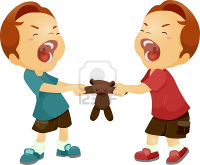 400x330 Kids Not Sharing Clipart