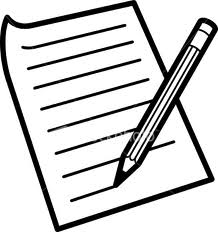 218x232 Notes Clip Art