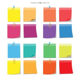 340x340 25 Post It Note Clip Art Vectors Download Free Vector Art
