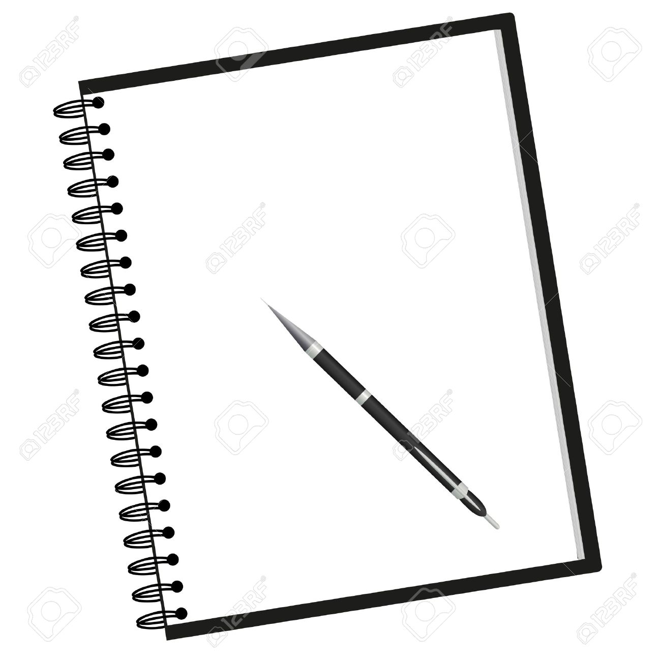 1300x1300 Pencil And Notebook Clipart