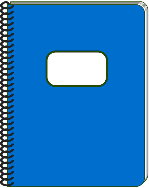 477x600 Notebook Of Coils Clipart