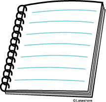 215x206 Paper Clipart Note Book