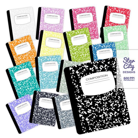 Notebooks Clipart