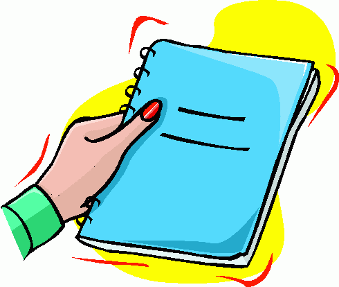 490x414 Notebook Clipart Blue