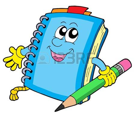 450x386 Notebook Clipart Cute