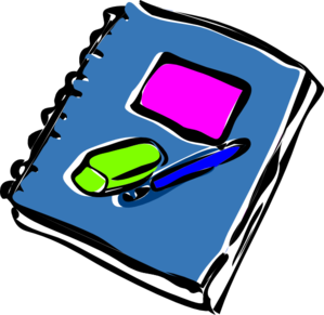 299x291 Notebook Clip Art