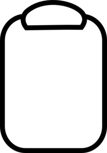 210x299 Notepad Outline Clip Art