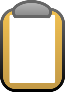 210x298 Notepad Paper Clip Art