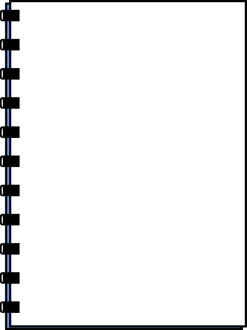 958x1280 Notepad Clipart 4 Image 5