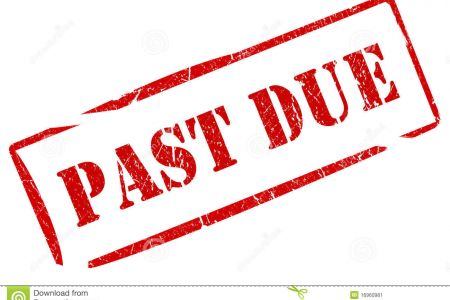 450x300 Past Due Notice Clip Art