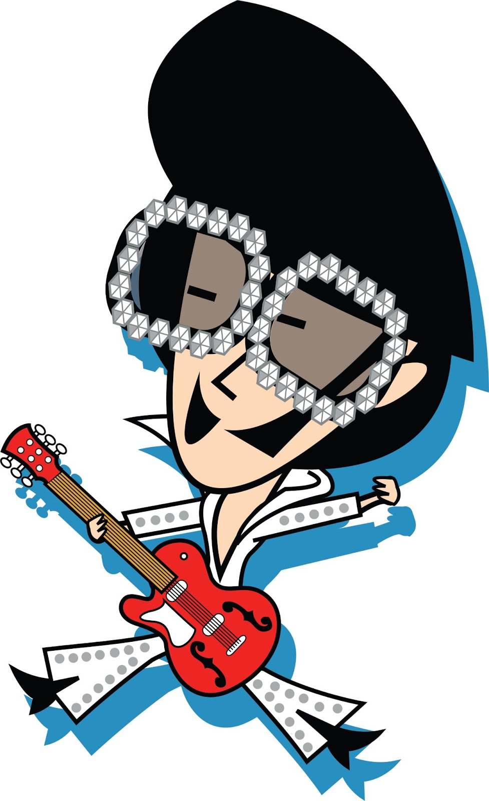 977x1600 Free Elvis Clipart