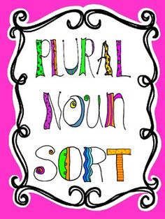 236x314 Nouns Mini Unit Posters, Sorts, Games, And Worksheets Proper