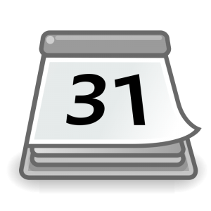 300x300 November Calendar Clipart Kid