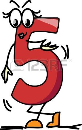 285x450 Five Clipart Number 0