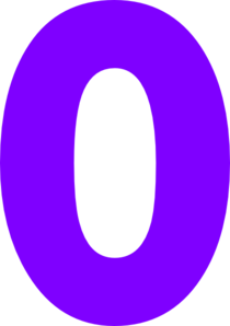 210x298 Purple Zero Clip Art