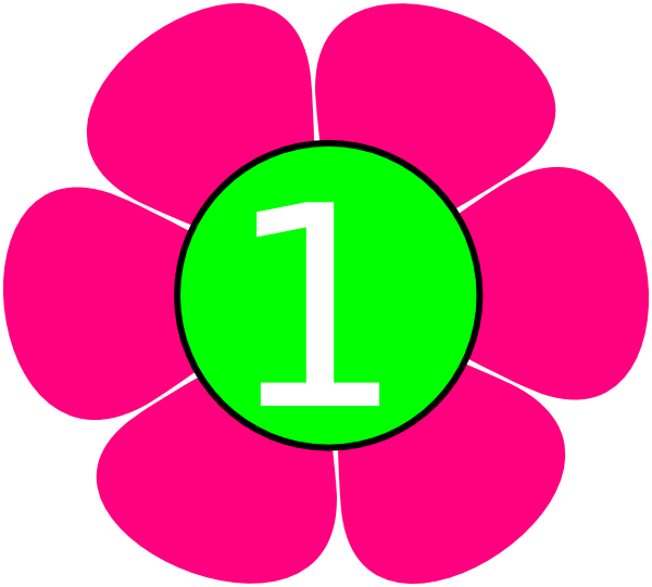 600x541 The Number 1 Cliparts 267297