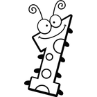 140x140 Clip Art Image Gallery Similar Image Number One Monster (Black