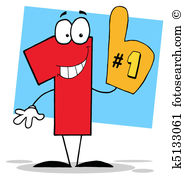 184x179 Number 1 Clipart Images