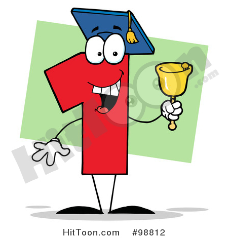 450x470 Number One Clipart