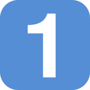 300x300 Blue Number 2 Clip Art