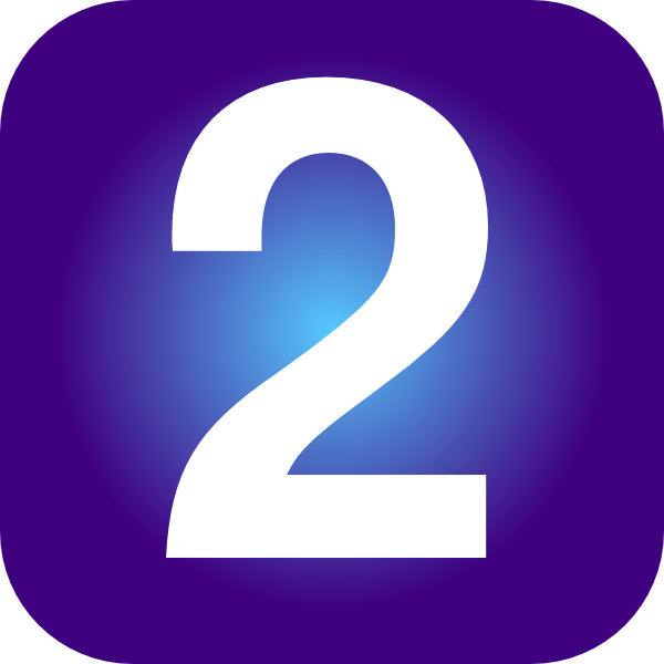 600x600 Number 2 Clip Art