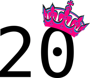 300x261 Number 20 Cliparts