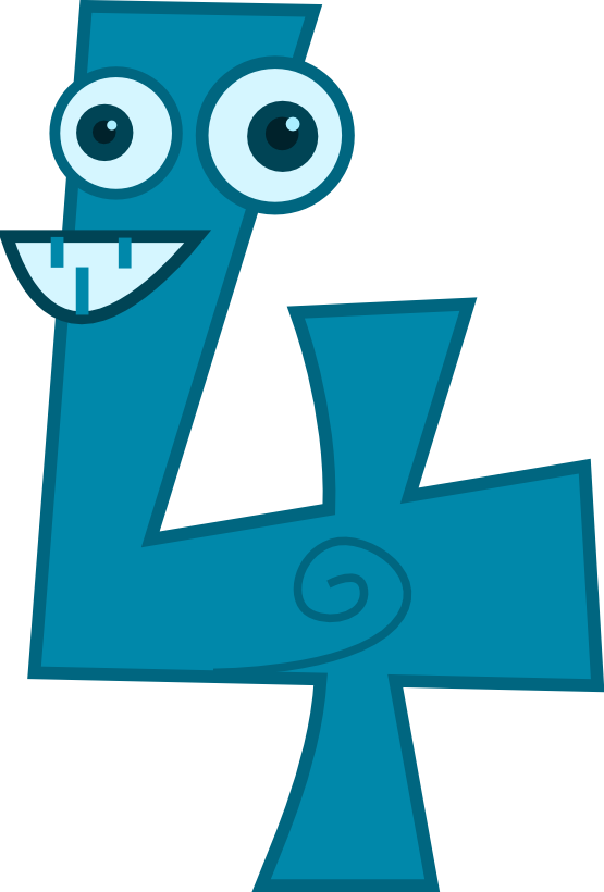 555x820 Clip Art Number Animals 3 Kablam Super Duper Svg