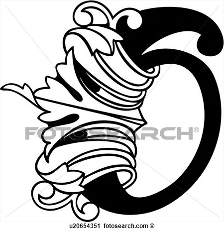 450x466 Clipart Fancy Numbers