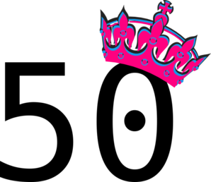 298x258 Pink Tilted Tiara And Number 30 Clip Art