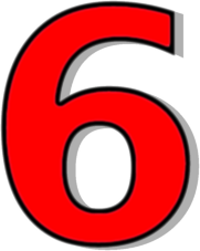 Number 6 Clipart | Free download on ClipArtMag