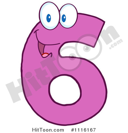 Number 6 Clipart | Free download on ClipArtMag