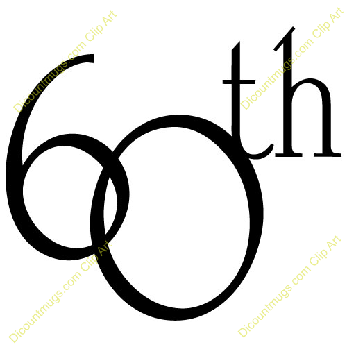 500x500 Number 60 Clipart