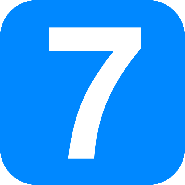 600x600 Seven Clip Art