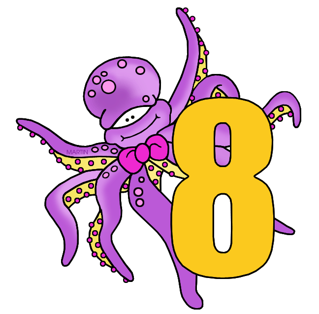 Number 8 Clipart | Free download on ClipArtMag