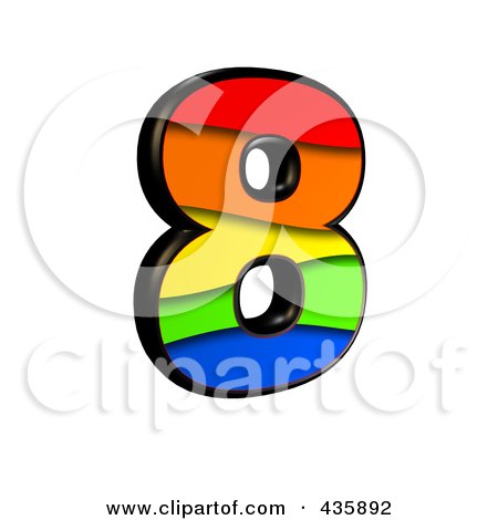 450x470 Rainbow Clipart Number 8