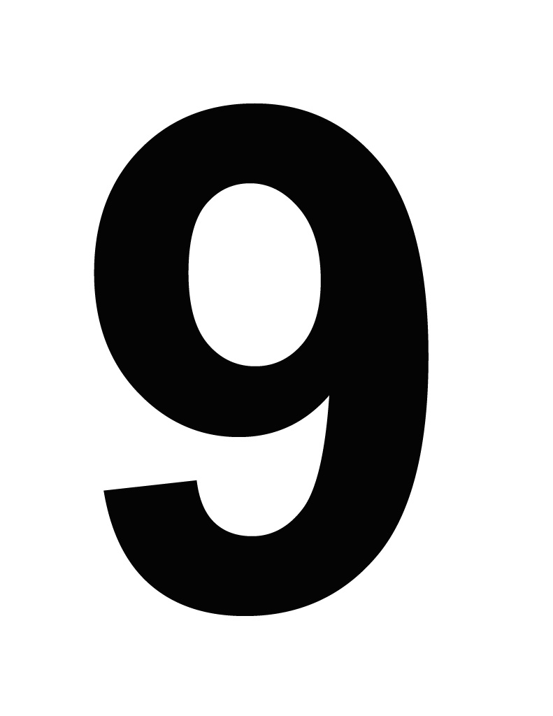 791x1024 Image Of Number 9