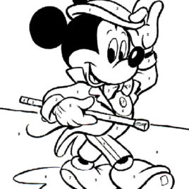 268x268 Color By Number Disney All About Coloring Pages