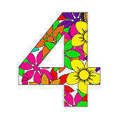 170x170 Number Four Clip Art