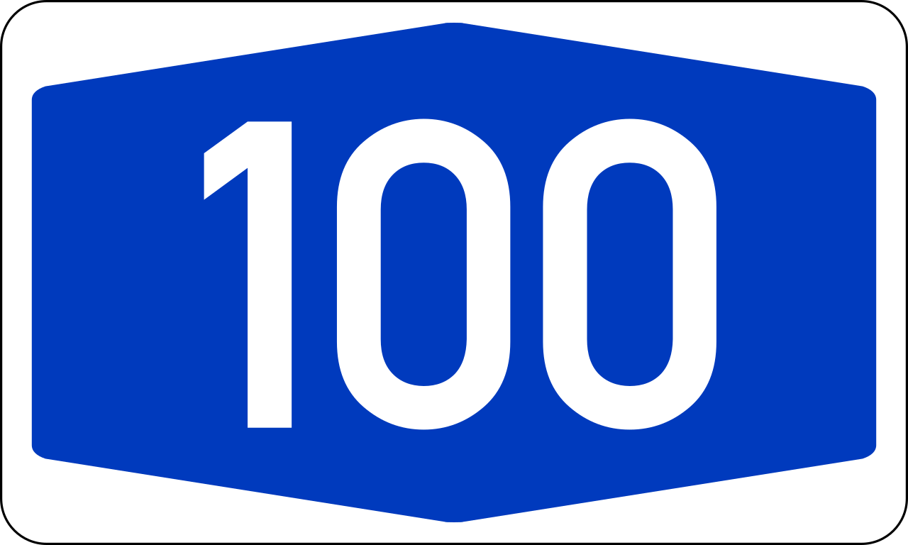 1280x768 Filebundesautobahn 100 Number.svg