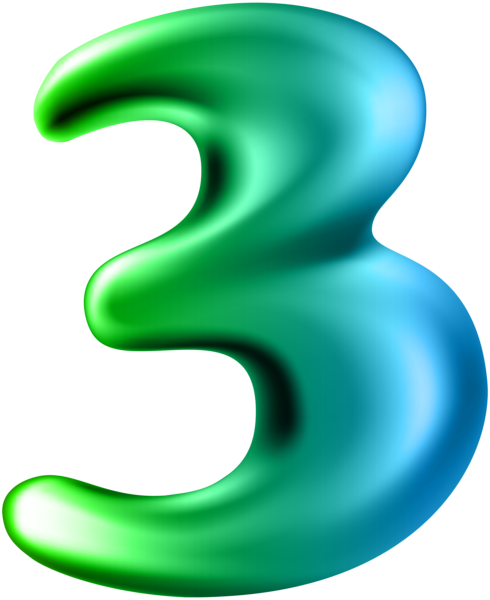 490x600 Number Three Transparent Png Clip Artu200b Gallery Yopriceville