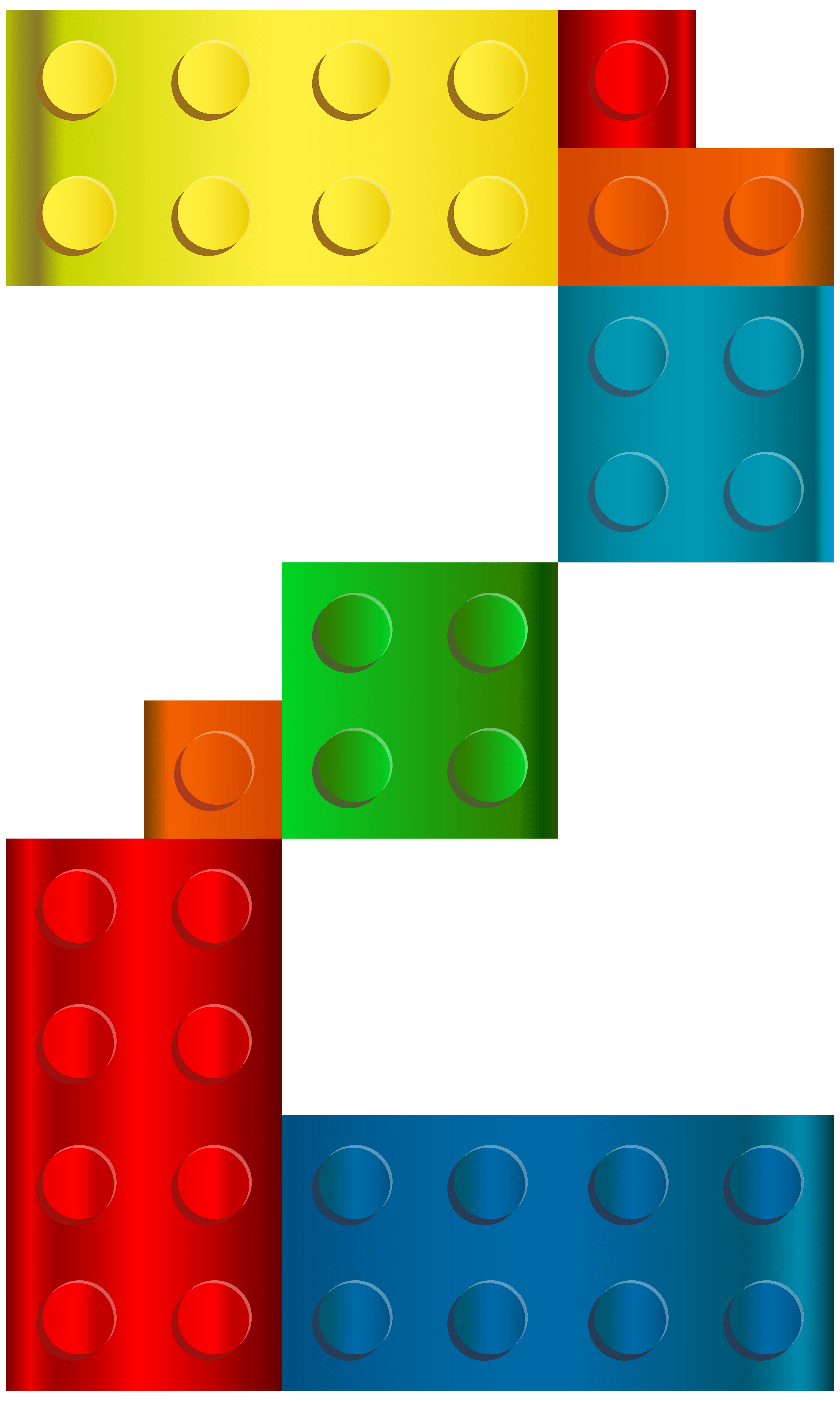 4800x8000 Lego Cliparts Numbers 227554