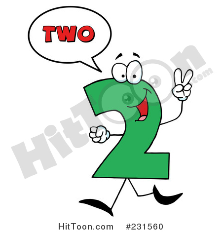 450x470 Number Character Clipart