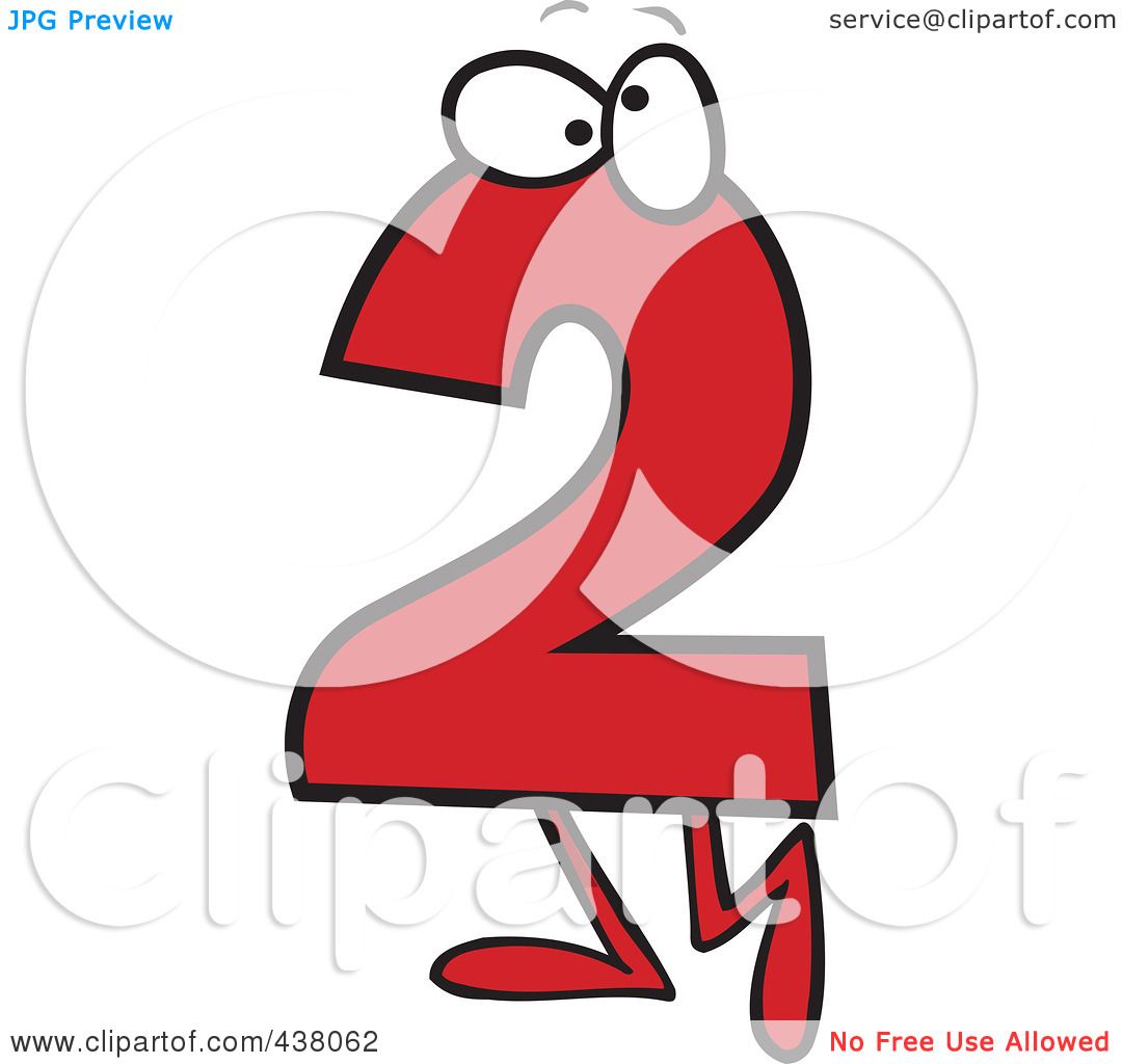 1080x1024 Royalty Free (Rf) Number Two Clipart, Illustrations, Vector
