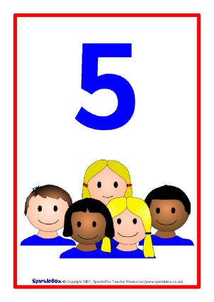 302x427 Printable Number Posters And Friezes For Primary School