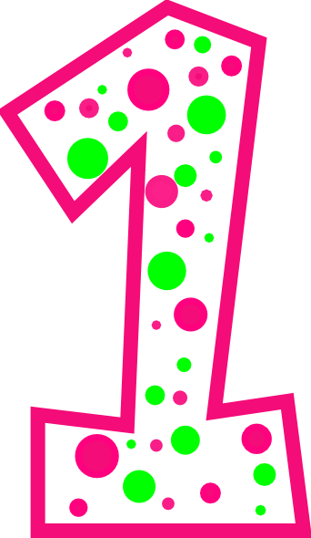 342x590 The Number 1 Cliparts 267267