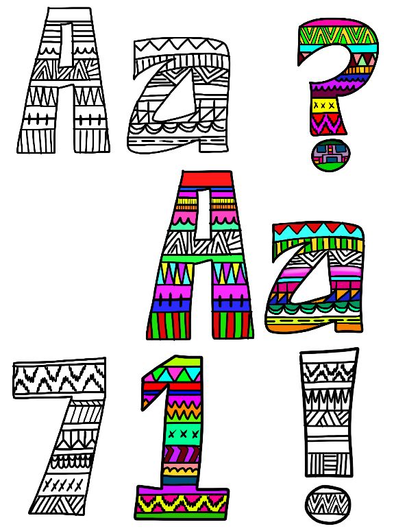 594x774 Coloring Pages Printable. Excellent Fun Letters To Print
