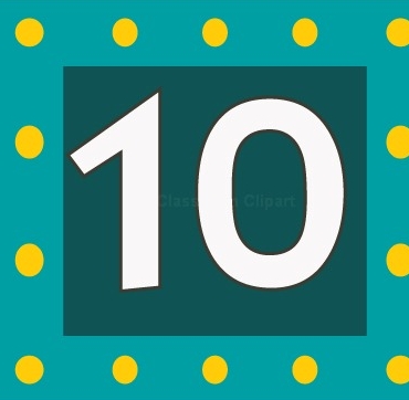 370x362 Clip Art Number 10 Clipart Free Download On Numbers Clipart Free