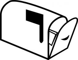 252x194 Mailbox With Numbers Clip Art Cliparts